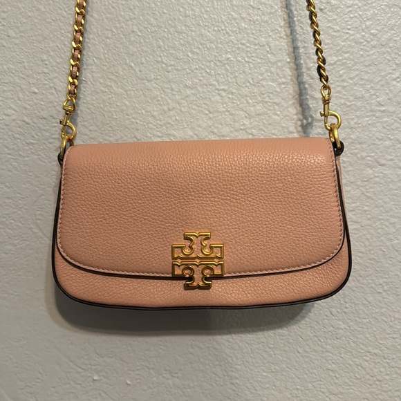 Tory Burch Britten Convertible Crossbody Bag with Gold Chain - Picture 3 of 8